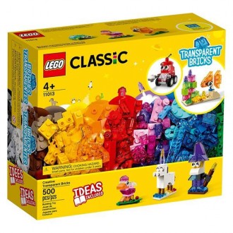 «Прозрачные кубики для творчества» LEGO® Classic (11013) – это удивительный набо. . фото 9