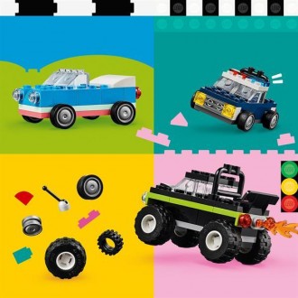 Подаруйте дітям від 5 років, які обожнюють машинки, набір LEGO® Classic Творчі т. . фото 5