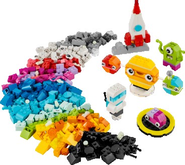 Игрушка LEGO® Classic Творческие космические объекты (11037) приглашает юных кос. . фото 3