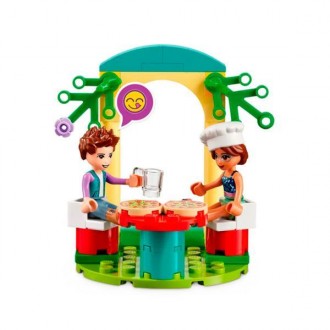 Конструктор «Піцерія Хартлейк-Сіті» LEGO® Friends® (41705) — діти віком від 5 ро. . фото 5