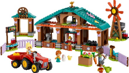 Творча гра принесе масу задоволення з цим набором LEGO® Friends Притання для сіл. . фото 3
