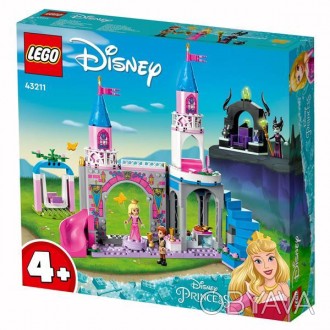Конструктор LEGO® Disney «Замок Авроры» (43211) понравится детям от 4 лет и помо. . фото 1