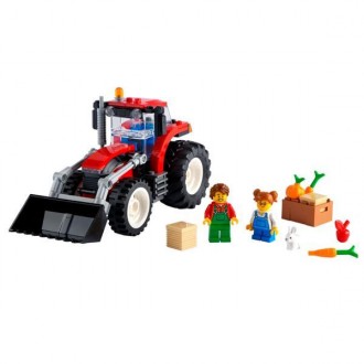Розвивайте творчий потенціал дітей із набором «Трактор» LEGO® City (60287). Цей . . фото 3