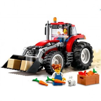 Розвивайте творчий потенціал дітей із набором «Трактор» LEGO® City (60287). Цей . . фото 4