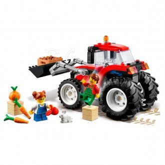 Розвивайте творчий потенціал дітей із набором «Трактор» LEGO® City (60287). Цей . . фото 6