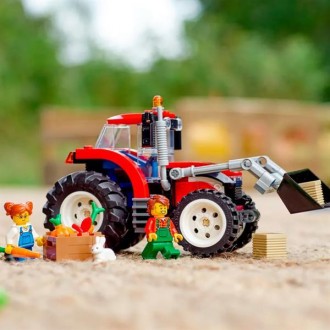 Розвивайте творчий потенціал дітей із набором «Трактор» LEGO® City (60287). Цей . . фото 8