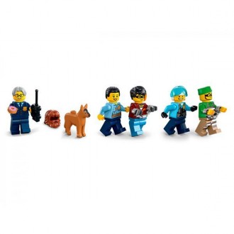 Ця триповерхова поліцейська дільниця LEGO® City (60316) повна надихаючі деталі, . . фото 7