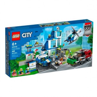 Ця триповерхова поліцейська дільниця LEGO® City (60316) повна надихаючі деталі, . . фото 11