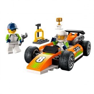 Дайте зелене світло творчій грі з конструктором «Гонічний автомобіль» LEGO® City. . фото 3