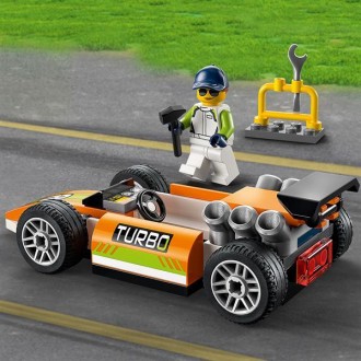 Дайте зелене світло творчій грі з конструктором «Гонічний автомобіль» LEGO® City. . фото 7