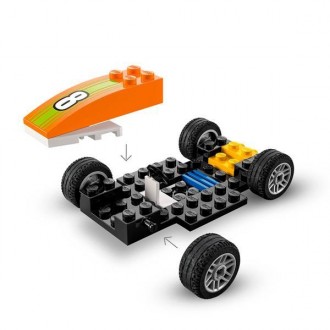 Дайте зелене світло творчій грі з конструктором «Гонічний автомобіль» LEGO® City. . фото 6