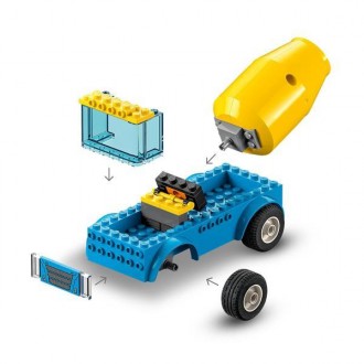Втілюйте дитячі фантазії в життя з набором «Бетономішалка» LEGO® City (60325). У. . фото 6