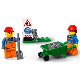 Втілюйте дитячі фантазії в життя з набором «Бетономішалка» LEGO® City (60325). У. . фото 4
