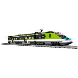 До набору LEGO® City «Пасажирський потяг-експрес» (60337) входить локомотив із д. . фото 7