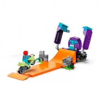 Іграшковий набір LEGO® City Трюкова петля Сортувальний 256 (60338) містить механ. . фото 4