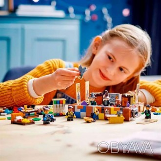 Унікальний портативний набір «Чарівна валіза Гоґвортсу» LEGO® Harry PotterTM (76. . фото 1