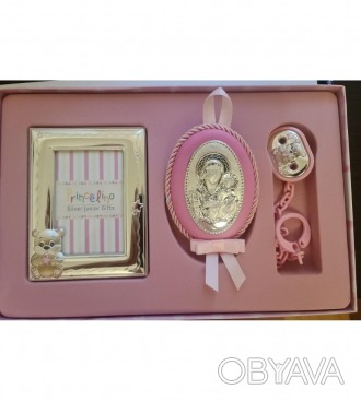 Серебряный подарочный набор Princelino для девочки MA/SA139R. . фото 1