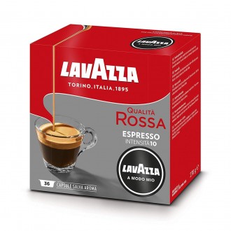 Кофе в капсулах Lavazza A Modo Mio Rossa (36 шт.), совместимые с кофемашинами, к. . фото 2