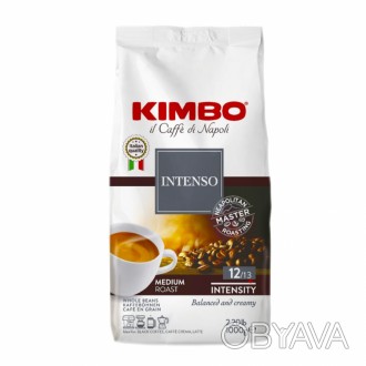 Кофе в зернах KIMBO AROMA INTENSO 1кг - это совершенное сочетание лучших сортов . . фото 1