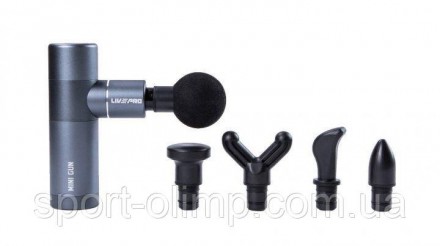 Перкуссионный массажер LivePro MINI MASSAGE GUN серый 13.7x9x4.6см LP8513. Шостка. фото 1 Перкуссионный массажер LivePro MINI MASSAGE GUN серый 13.7x9x4.6см LP8513. Шостка. фото 1