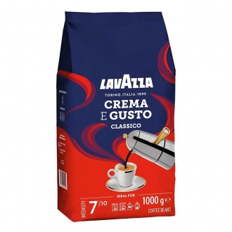 Кофе в зёрнах Lavazza CREMA E GUSTO TRADIZIONE Classic - невероятно насыщенный и. . фото 2
