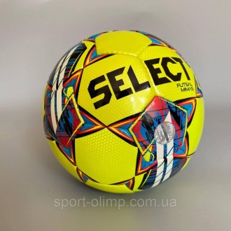 М'яч футзальний SELECT Futsal Mimas (FIFA Basic) v22 жовтий/білий розмір 4 (. . фото 4