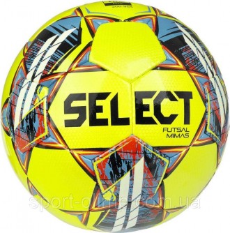 Мяч футзальный SELECT Futsal Mimas (FIFA Basic) v22 желтый/белый размер 4 (10534. . фото 2