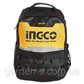 Рюкзак INGCO HBP0101 INDUSTRIAL призначений для розміщення й перенесення інструм. . фото 2