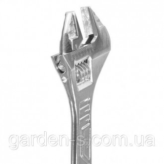 Ключ розвідний 300 мм (0-35 мм) INGCO має міцну конструкцію, широку ручку і зруч. . фото 5