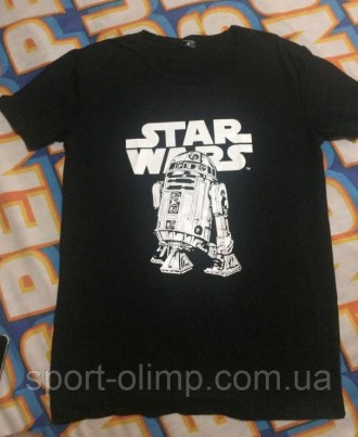 Чоловічі футболки з принтом робота R2-D2! Футболка зроблена з бавовни. Якісний д. . фото 3