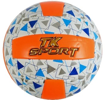 
Волейбольный мяч TK SPORT, 5-ый размер, 280-300 грамм, мягкий поливинилхлорид
М. . фото 2