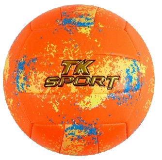 
Волейбольный мяч TK SPORT, 5-ый размер, 280-300 грамм, мягкий поливинилхлорид
М. . фото 2