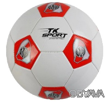Футбольный мяч, 5 размер, поливинилхлорид, резиновый баллон
Мяч футбольный С 553. . фото 1
