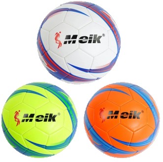 Футбольный мяч MEIK, 5 размер, поливинилхлорид, резиновый баллон
Мяч футбольный . . фото 3