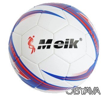 Футбольный мяч MEIK, 5 размер, поливинилхлорид, резиновый баллон
Мяч футбольный . . фото 1
