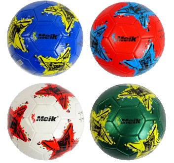 Футбольный мяч MEIK, 5 размер, поливинилхлорид, резиновый баллон
Мяч футбольный . . фото 3