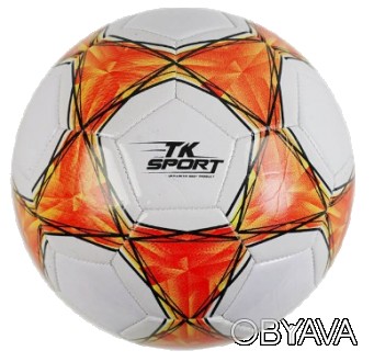 Футбольный мяч TK SPORT, 5 размер, поливинилхлорид, резиновый баллон
Мяч футболь. . фото 1