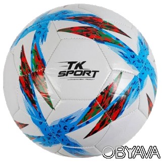 Футбольный мяч TK SPORT, 5 размер, поливинилхлорид, резиновый баллон
Мяч футболь. . фото 1