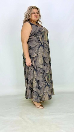 Літня легка повсякденна сукня-сарафан Астрід для великих розмірів
Представляємо . . фото 9