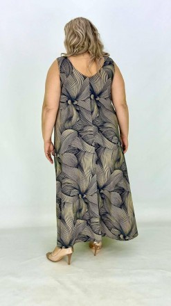Літня легка повсякденна сукня-сарафан Астрід для великих розмірів
Представляємо . . фото 7