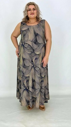 Літня легка повсякденна сукня-сарафан Астрід для великих розмірів
Представляємо . . фото 3