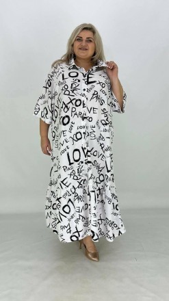 Легкое платье-рубашка Ривьера оборка А – идеальный выбор для стильных и уверенны. . фото 11