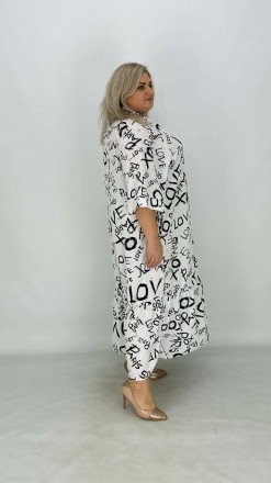 Легкое платье-рубашка Ривьера оборка А – идеальный выбор для стильных и уверенны. . фото 8