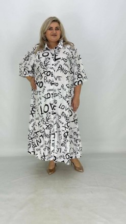 Легкое платье-рубашка Ривьера оборка А – идеальный выбор для стильных и уверенны. . фото 3