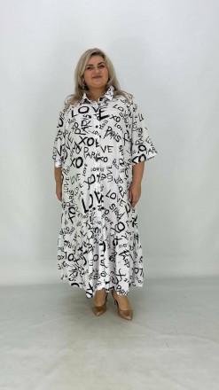 Легкое платье-рубашка Ривьера оборка А – идеальный выбор для стильных и уверенны. . фото 2