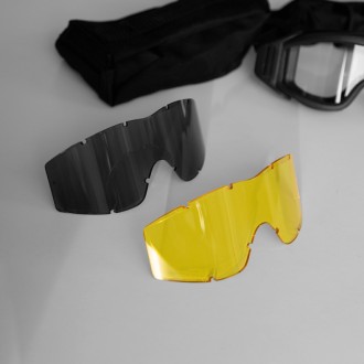 
 
 Каркас окулярів вироблено із міцного пластику, також мають гумову вставку що. . фото 3