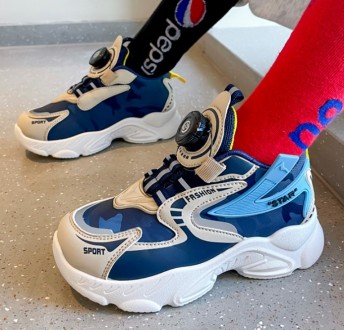 Стильні дитячі кросівки з системою швидкої шнурівки BOA, як у спортсменів.
26 - . . фото 3