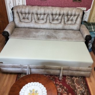 Продам мягкий гарнитур Ричмонд диван + 2 раскладных кресла. Обивка винилкожа ант. . фото 5