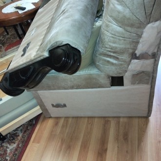 Продам мягкий гарнитур Ричмонд диван + 2 раскладных кресла. Обивка винилкожа ант. . фото 11