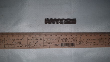 Пружина сжатия 10.5х60х1.5 мм.
Производство СССР.
 
Диаметр наружный - 10.5 мм.
. . фото 2